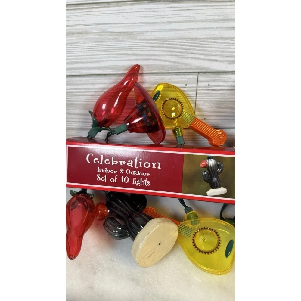 Jetmax Celebrations indoor outdoor set of 10 light (one Is Missing)